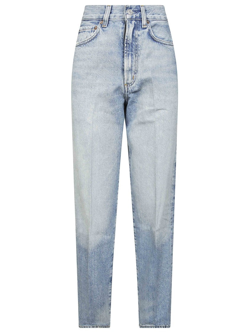 Agolde Vintage High-Rise Tapered Jeans