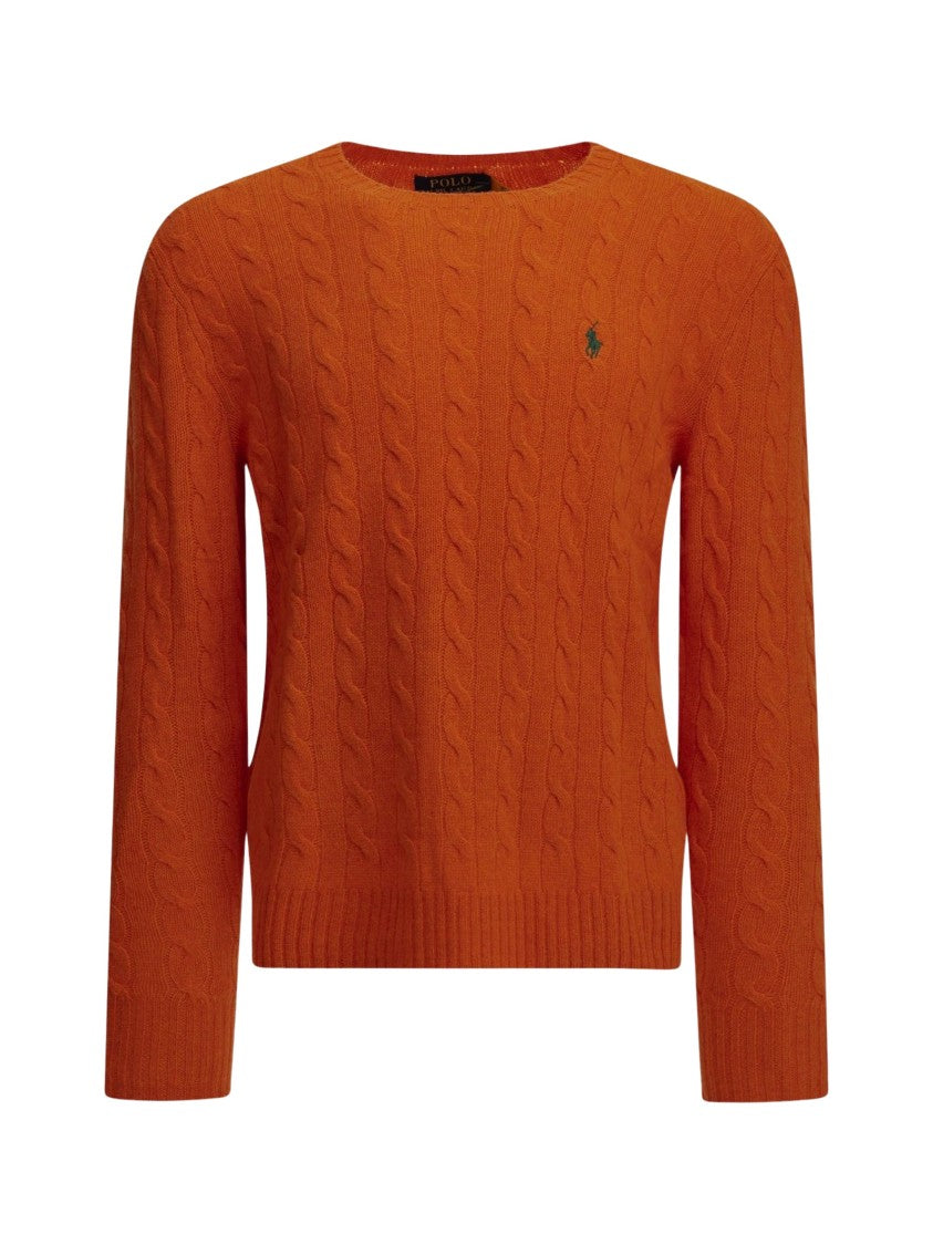 Polo Ralph Lauren Cable-Knit Wool-Blend Crewneck Sweater