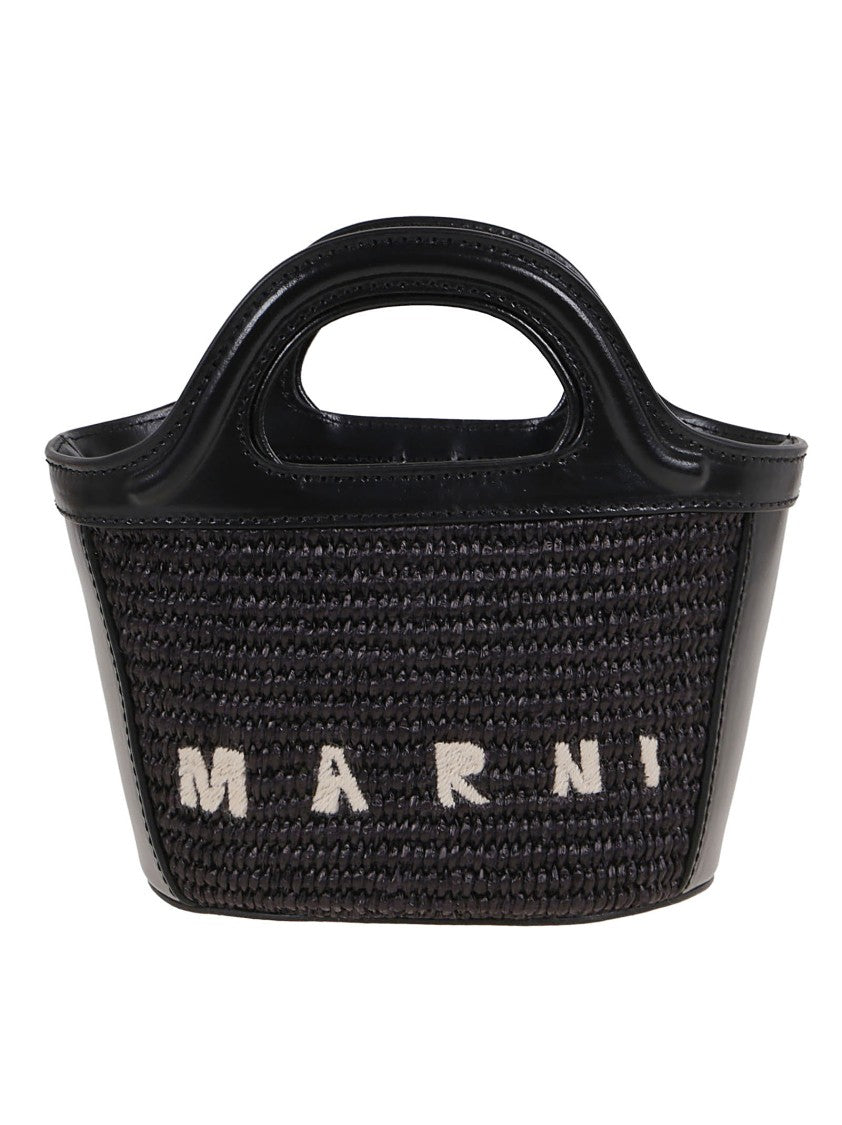 Marni Black Tropicalia Micro Bag