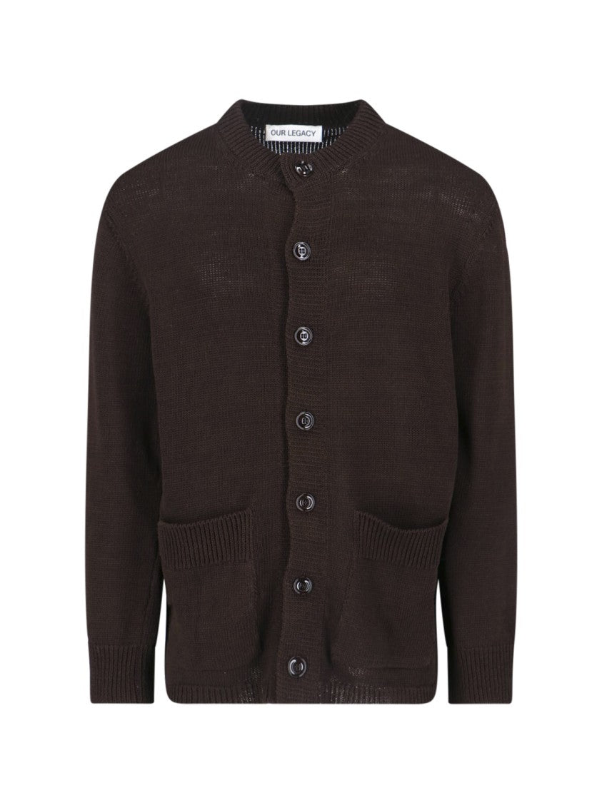 Our Legacy Brown Parlor Organic Cotton Cardigan
