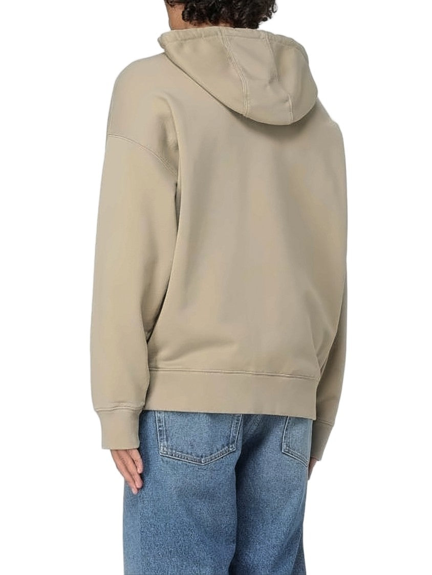 Maison Kitsuné Oversized Hoodie With Playful Fox Graphic