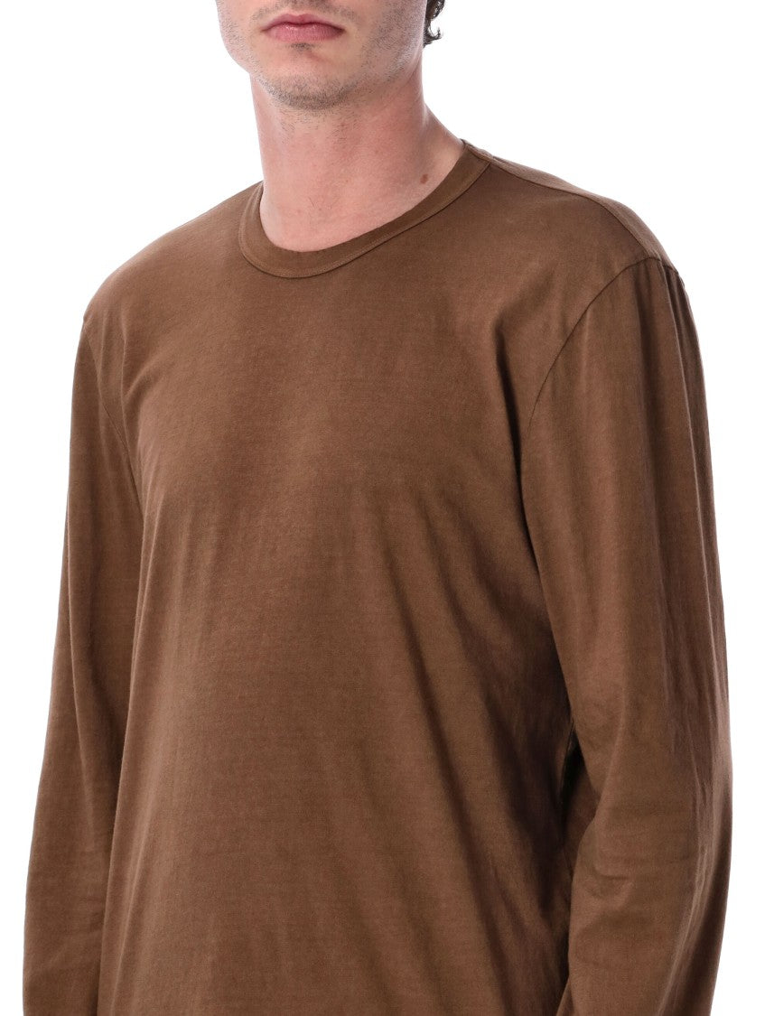 James Perse Cotton Long Sleeve T-Shirt