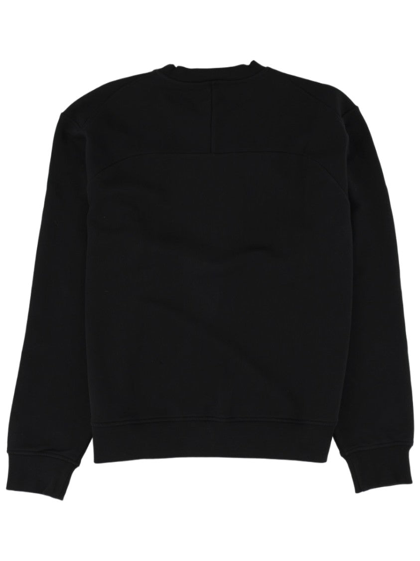 Givenchy Garzato Black Minimalist Patch Cotton Sweatshirt