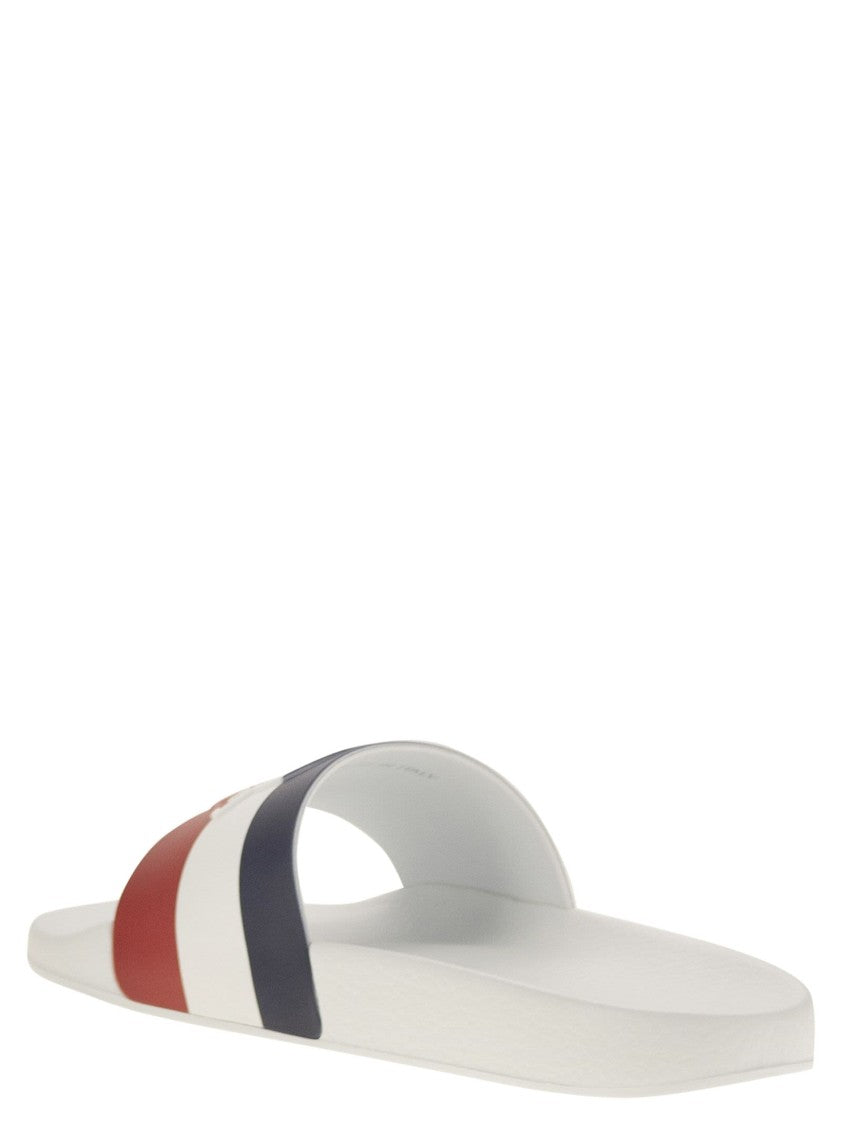Moncler Basile - Rubber Slides With Logo