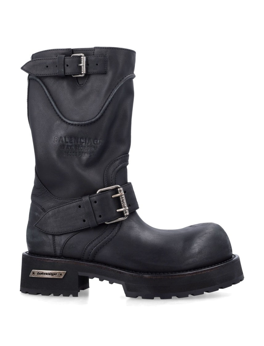 Balenciaga Venom Leather Bootie