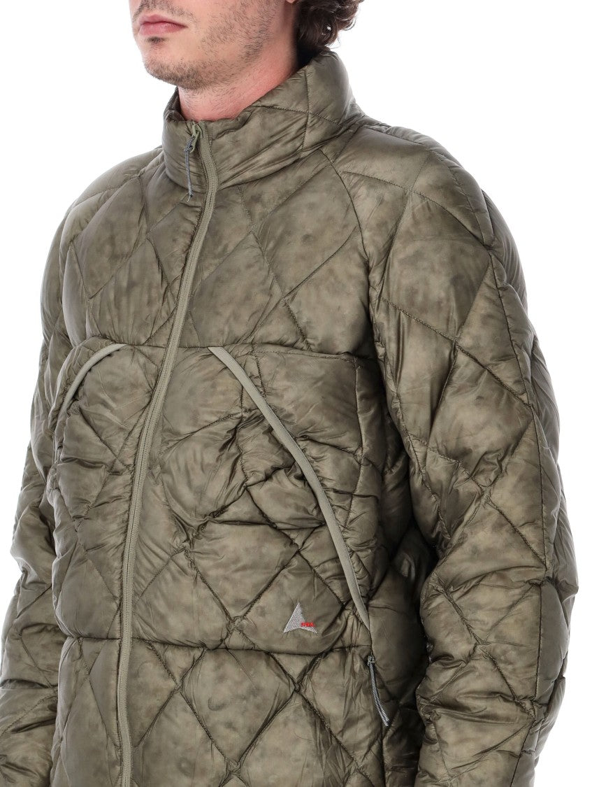 Roa Nuna Puffer Quilted High Collar Down Jacket