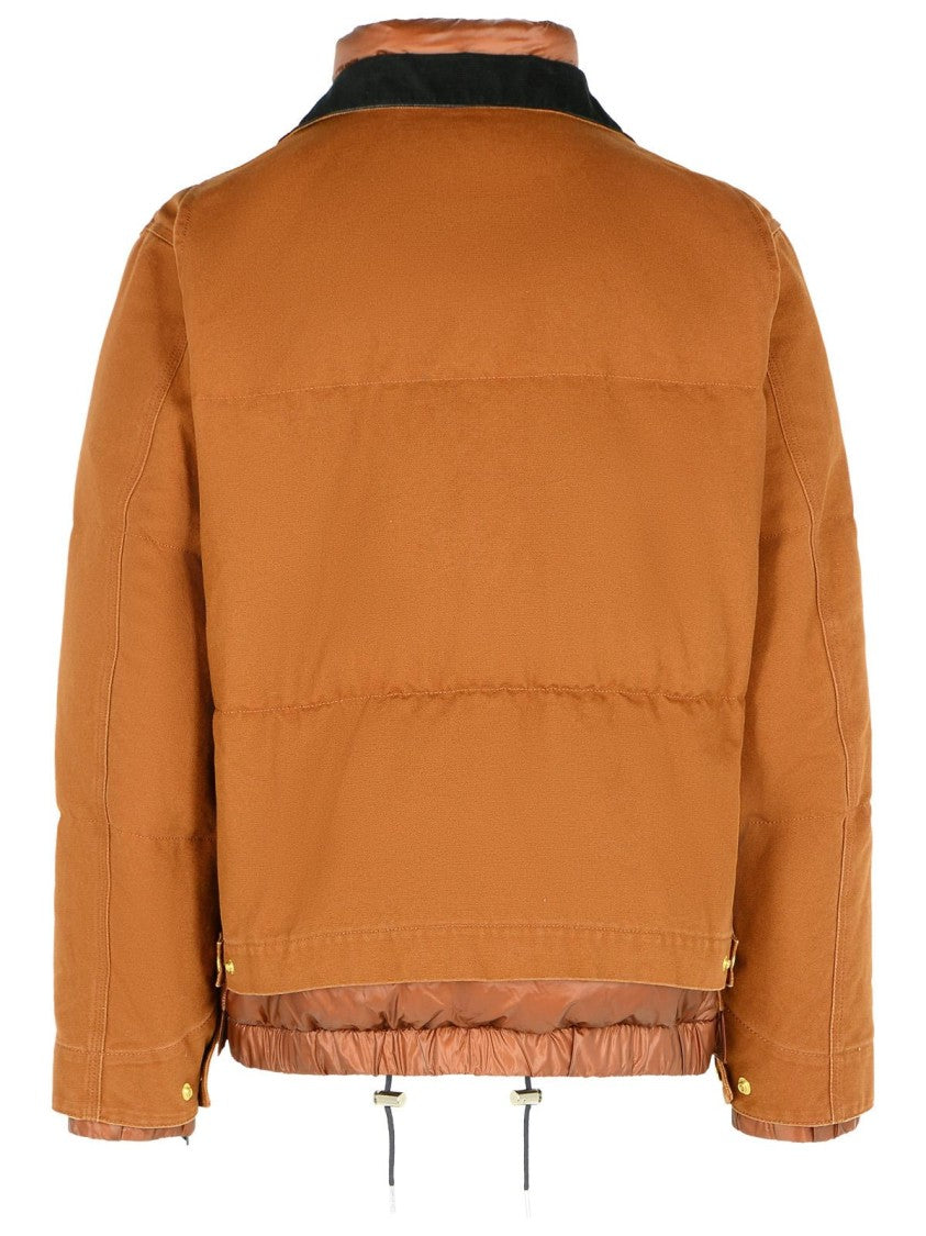 Sacai Brown Cotton Jacket