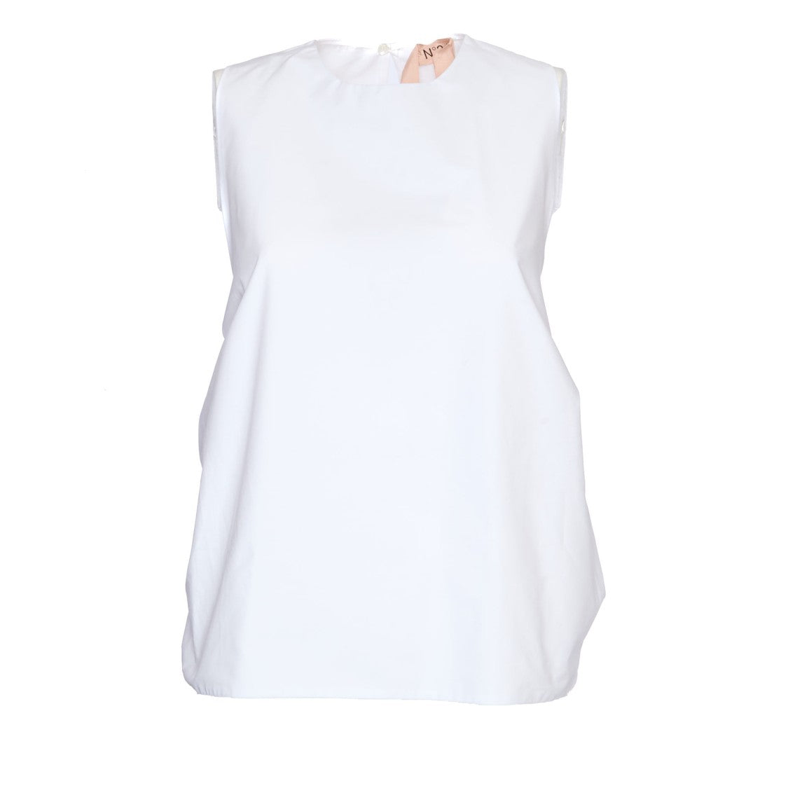 N°21 Sleeveless Top With Oversized Bow Detail