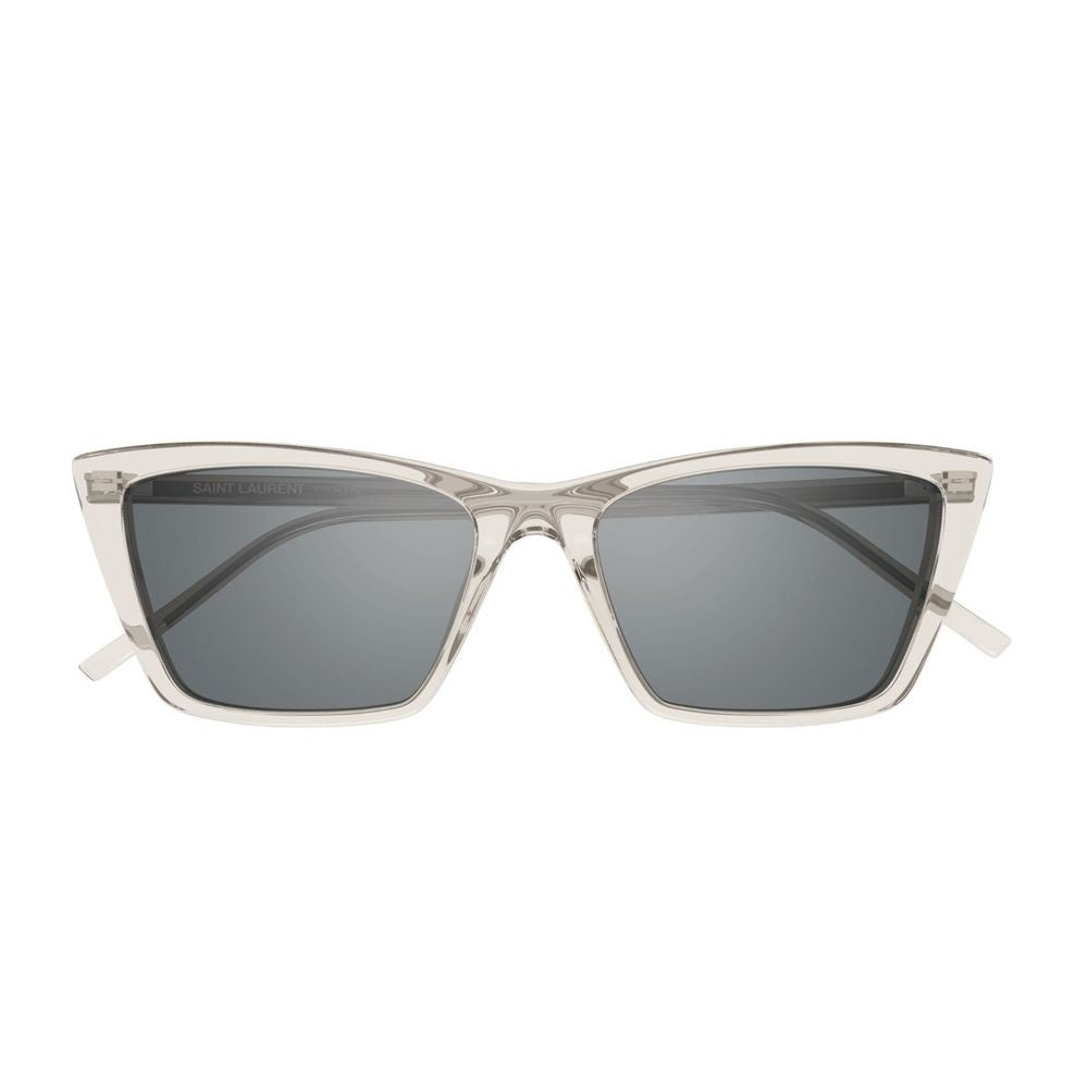 Saint Laurent Sl 737 Mica Thin Linea Sl Logo Refined Cat-Eye Sunglasses