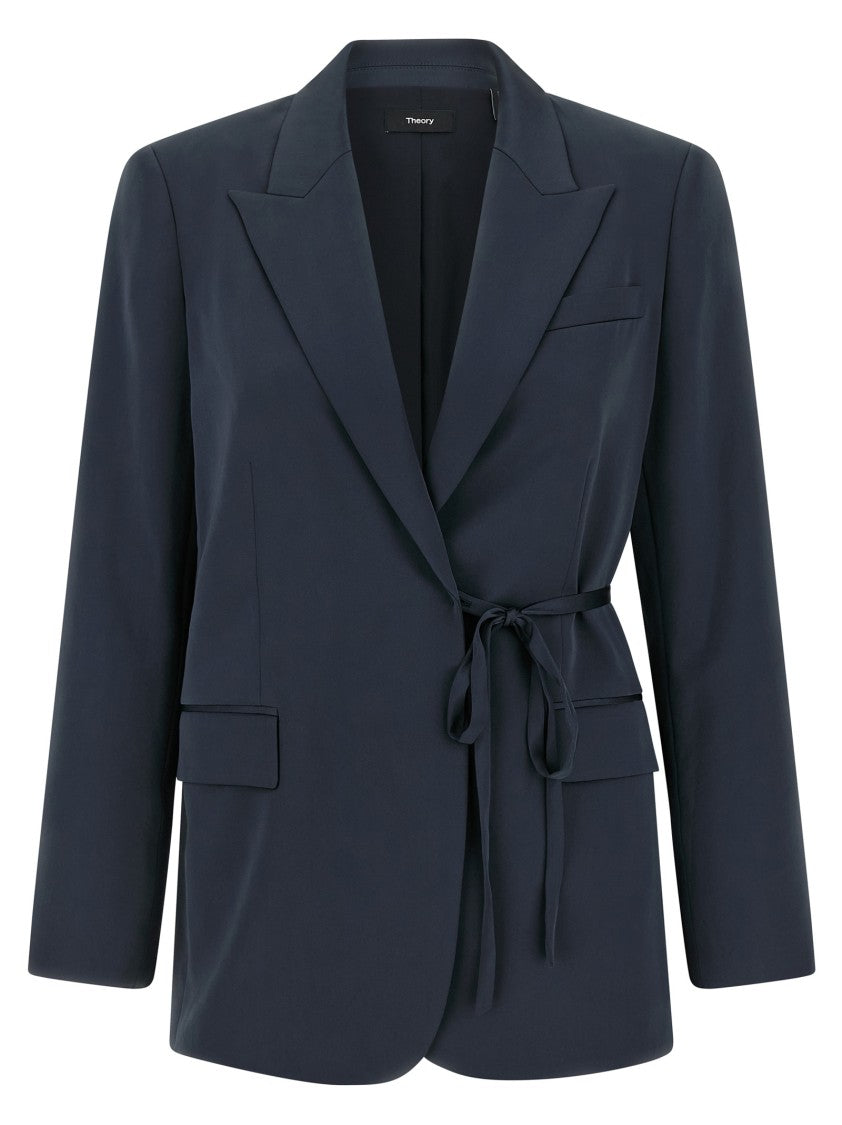 Theory Blazer City Twill