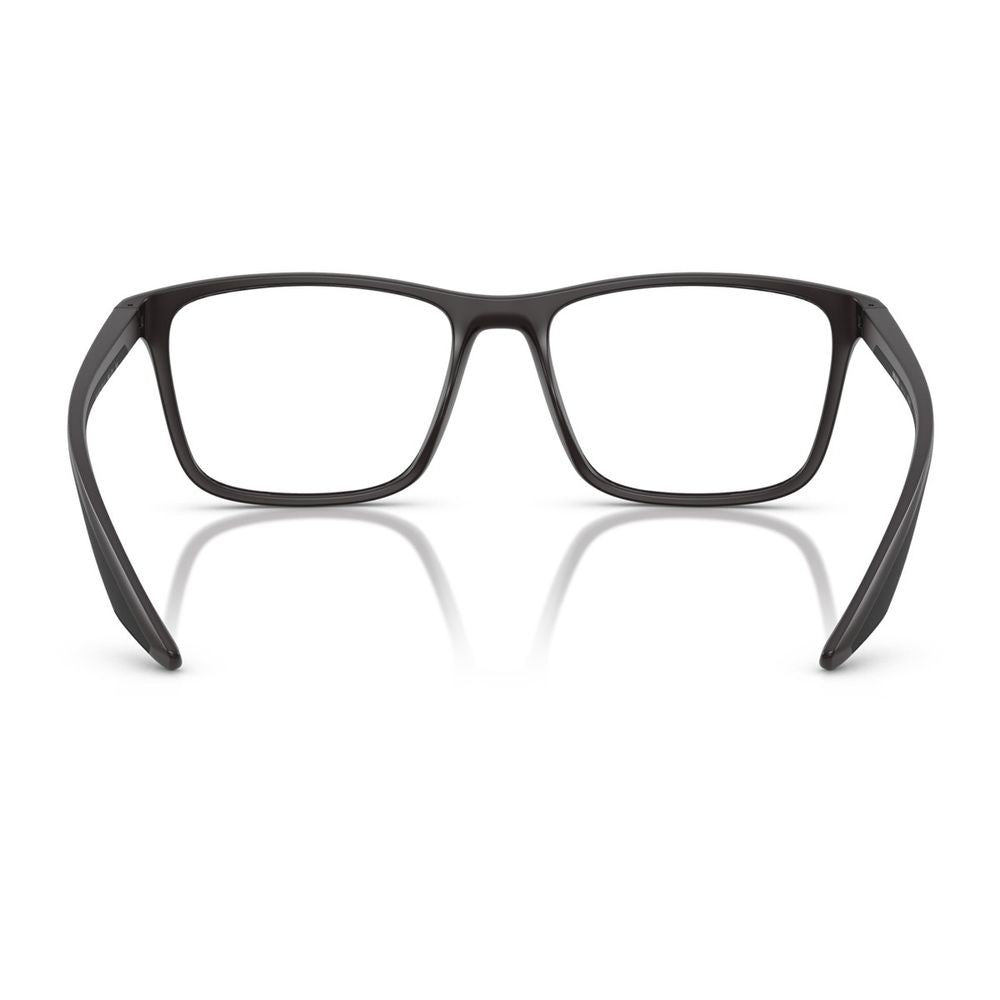 Prada Linea Rossa Ps 01Qv Matte Grey Nylon Rectangular Eyeglasses