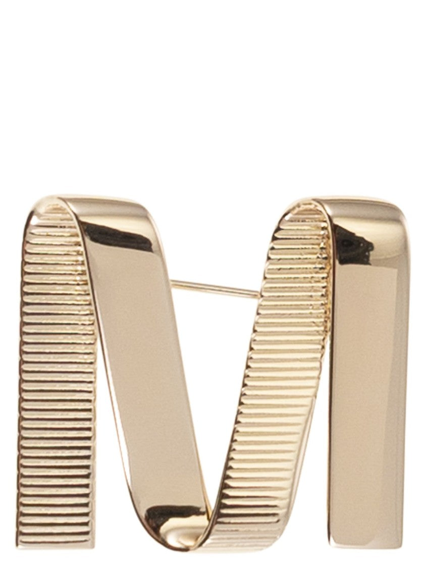 Max Mara Mgrosgrainpin - Metal M Pin