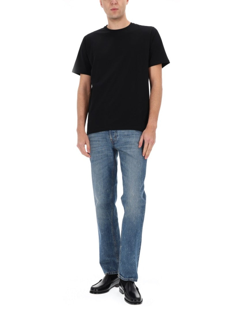 Haikure Medium Blue Faded Tokyo Cotton Jeans