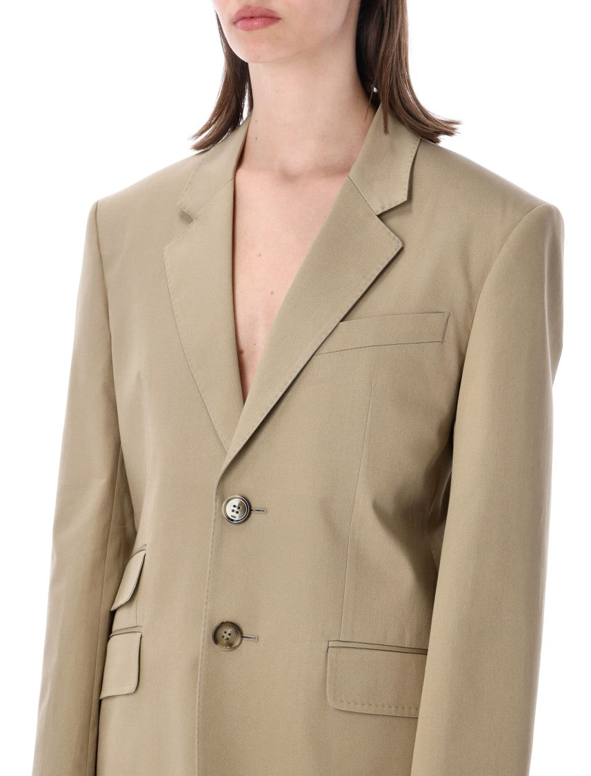 Ami Paris Single Breast Tailored Black Blazer