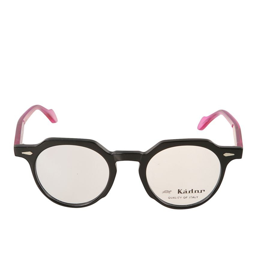 Kador Amadeus Round Lens Eyeglasses With Geometric Frame