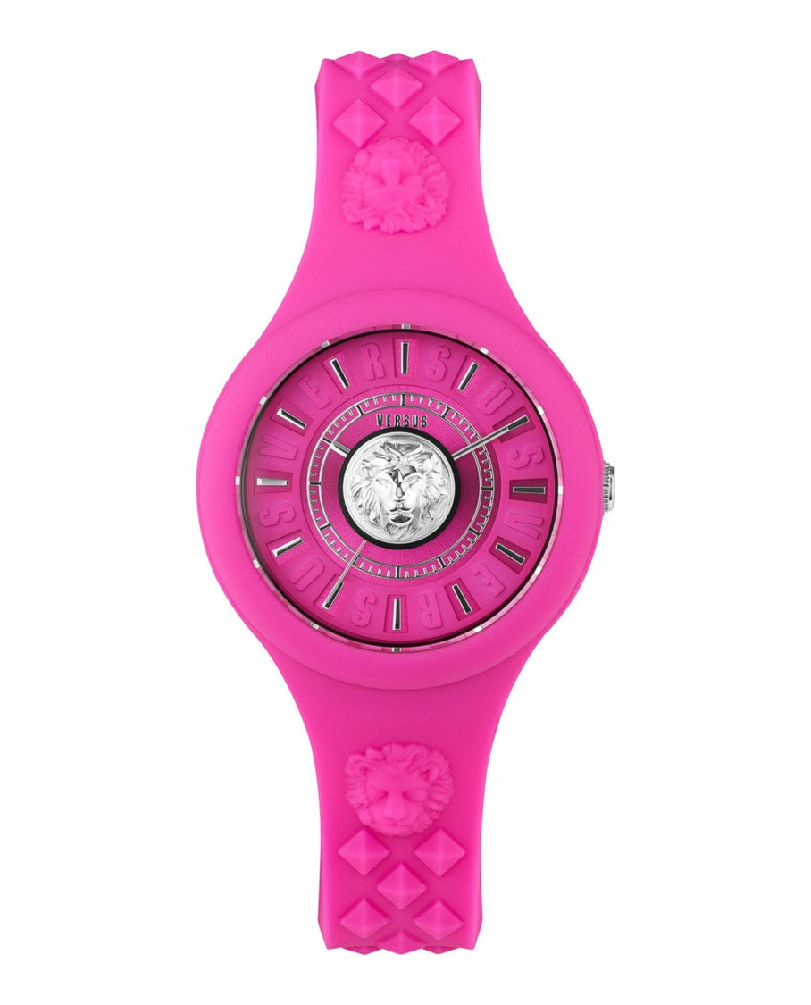 Versus Versace Fire Island Lion Strap Watch