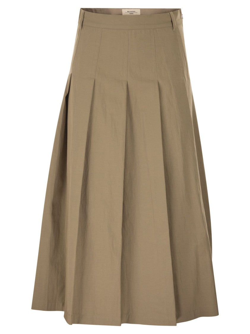 Max Mara Wkdorme - Washed Gabardine Skirt