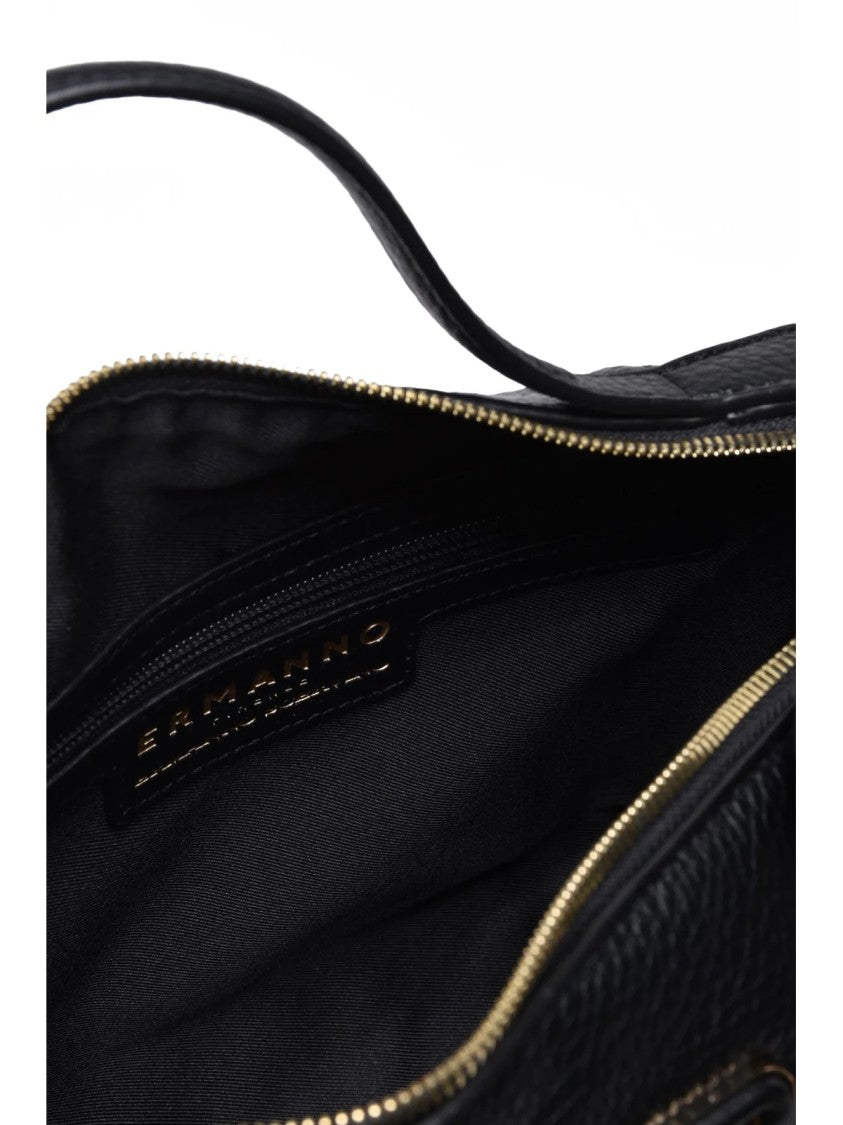 Ermanno Firenze Structured Violeta Handbag With Dual Carrying Options