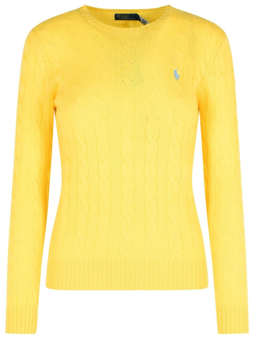 Polo Ralph Lauren Yellow Cashmere Blend Sweater