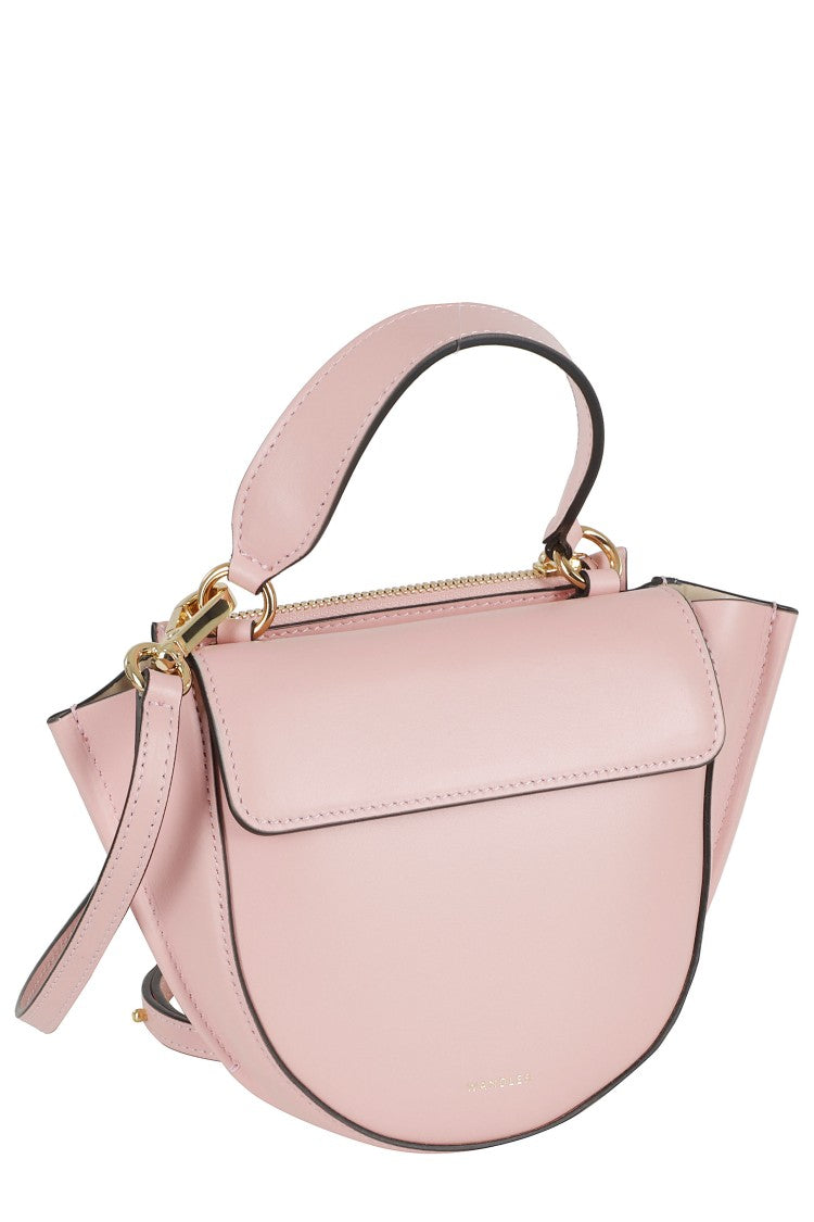 Wandler Hortensia Small Handbag With Structured Silhouette And Magnetic Snap Closure
