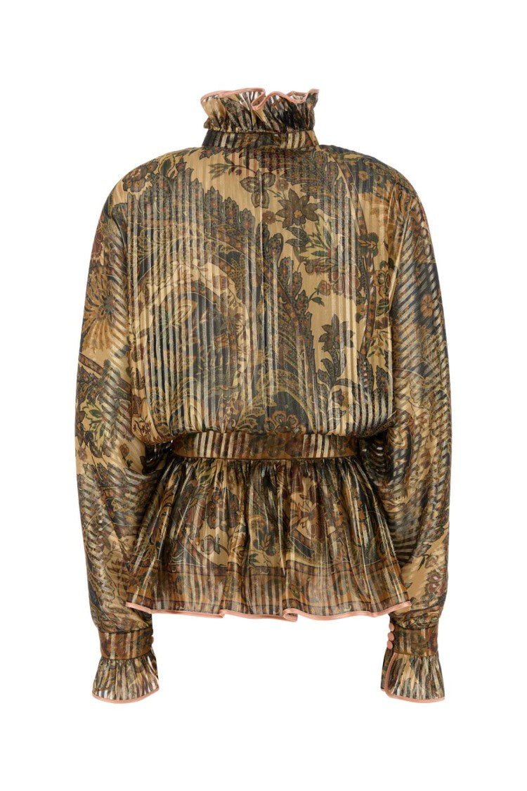 Valentino Garavani Printed Pekin Blouse