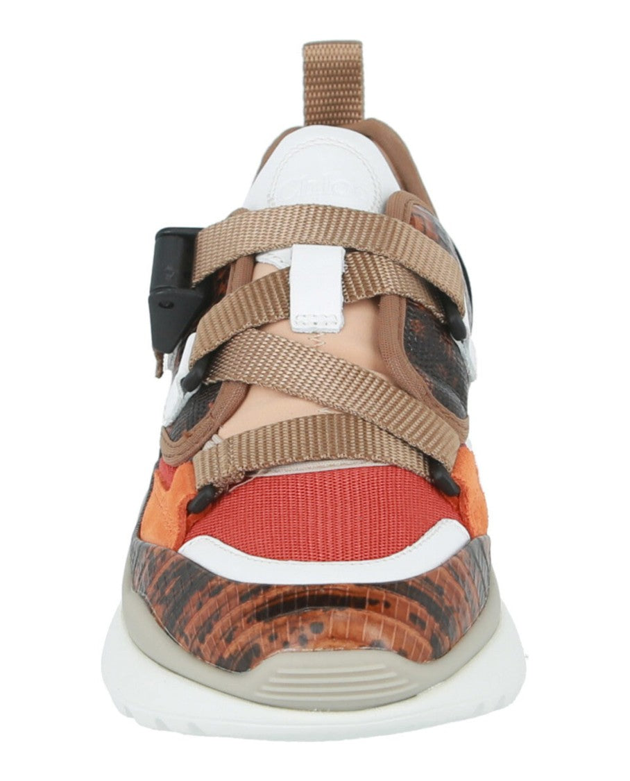 Chloé Sonnie Leather Low-Top Sneakers