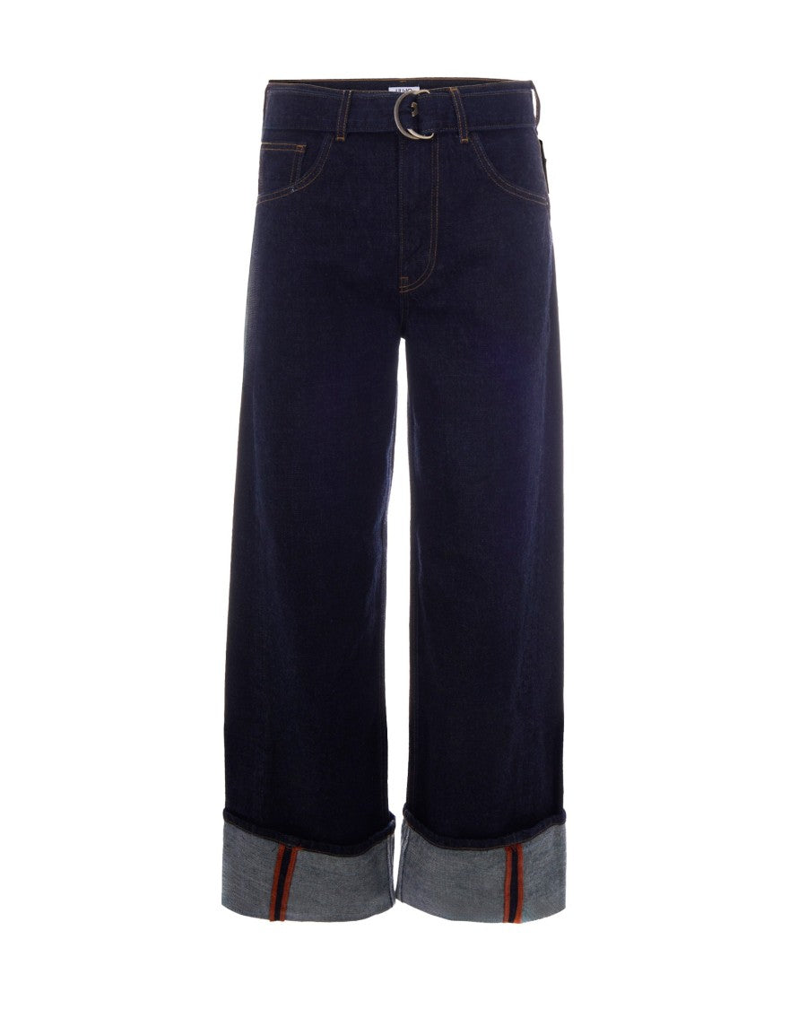 Liu Jo Blue Relaxed No-Stretch Denim Jeans