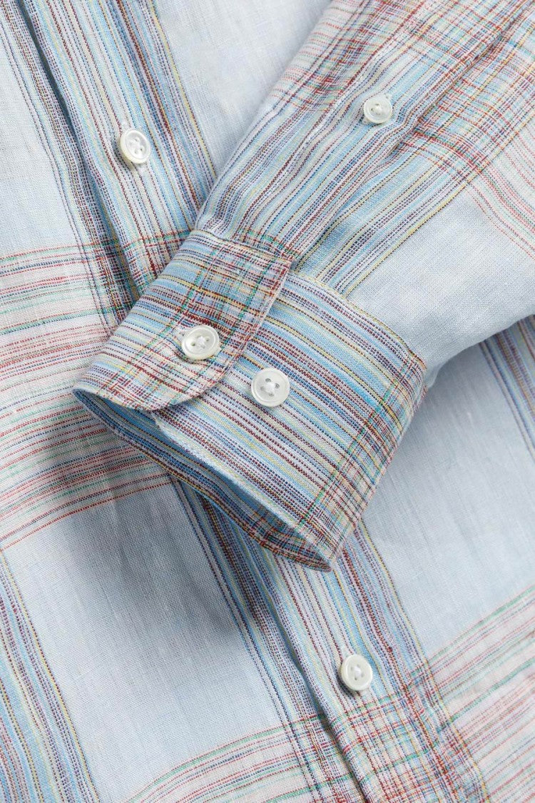 Portuguese Flannel Camile Pure Linen Madras Shirt