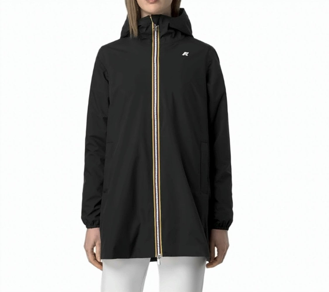 K-Way Sophie Stretch Poly Hooded Jacket