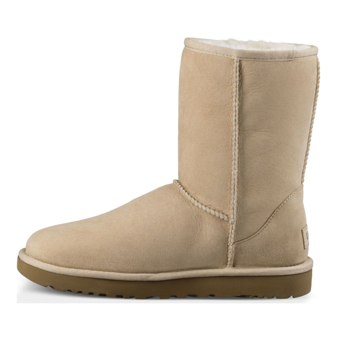 Ugg Beige Classic Short Ii Sheepskin Boots