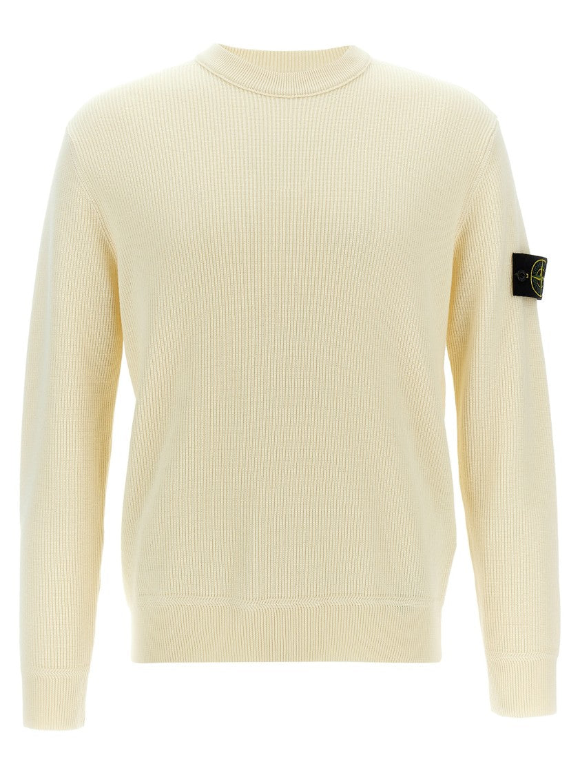 Stone Island Textured Honeycomb Knit Cashmere Sweater