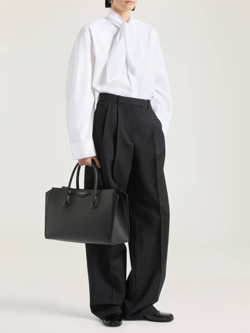 Givenchy Cotton Small Bow Tailored Shirt