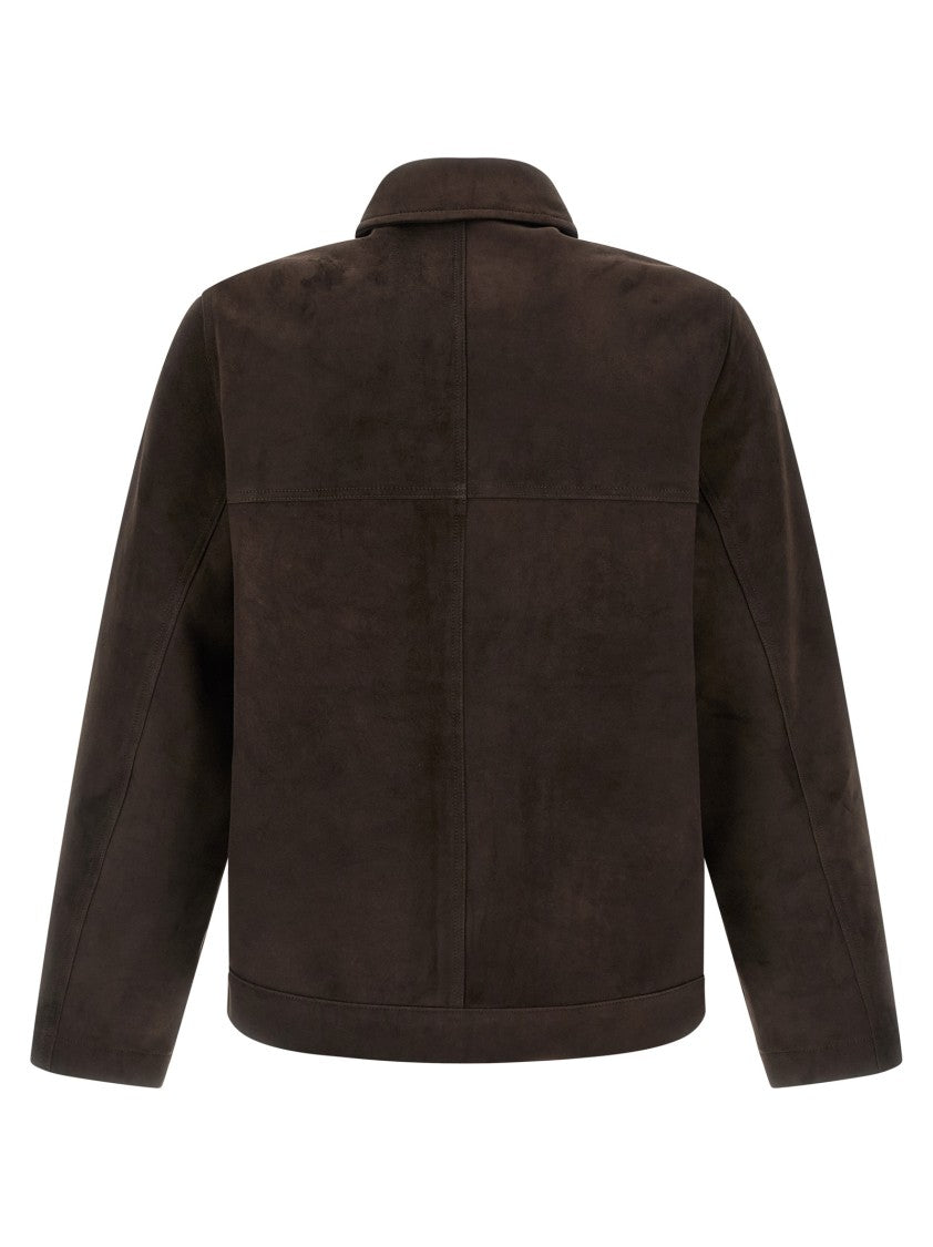 Giorgio Brato Fiore Suede Jacket