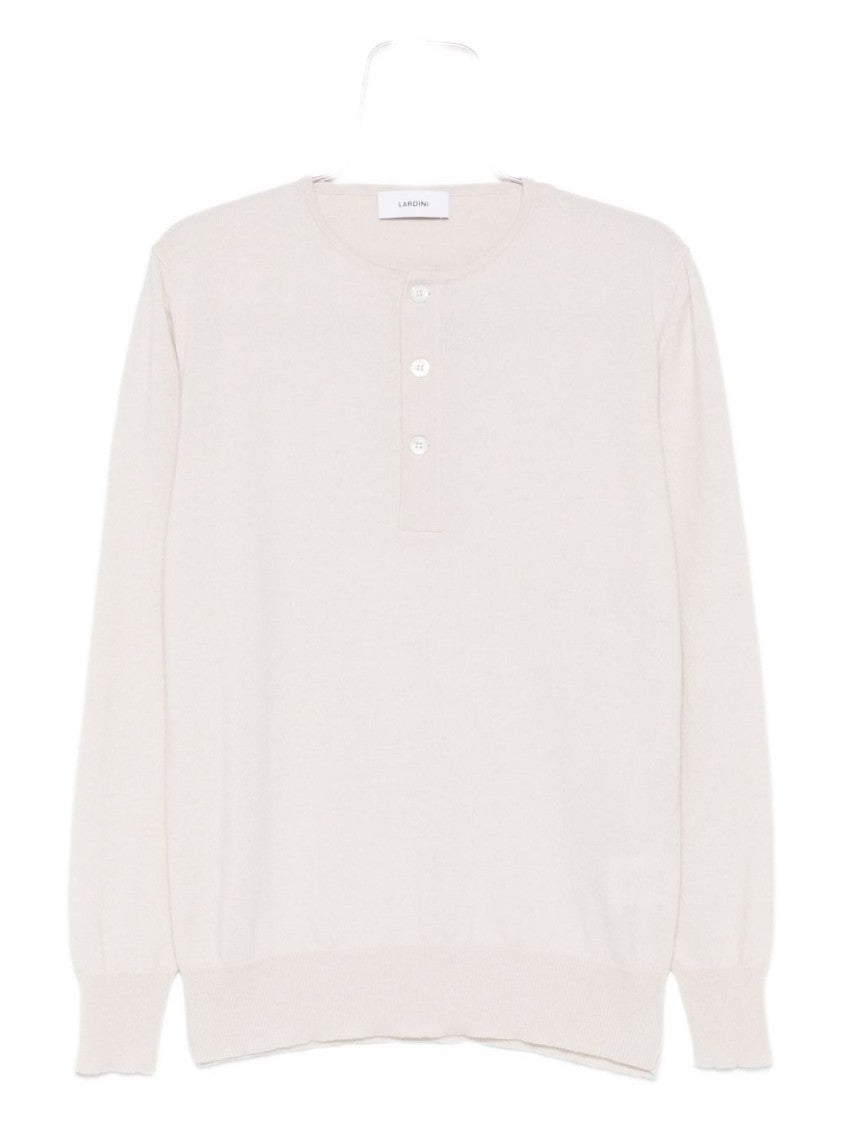 Lardini Minimalist Knit Sweater With Timeless Silhouette