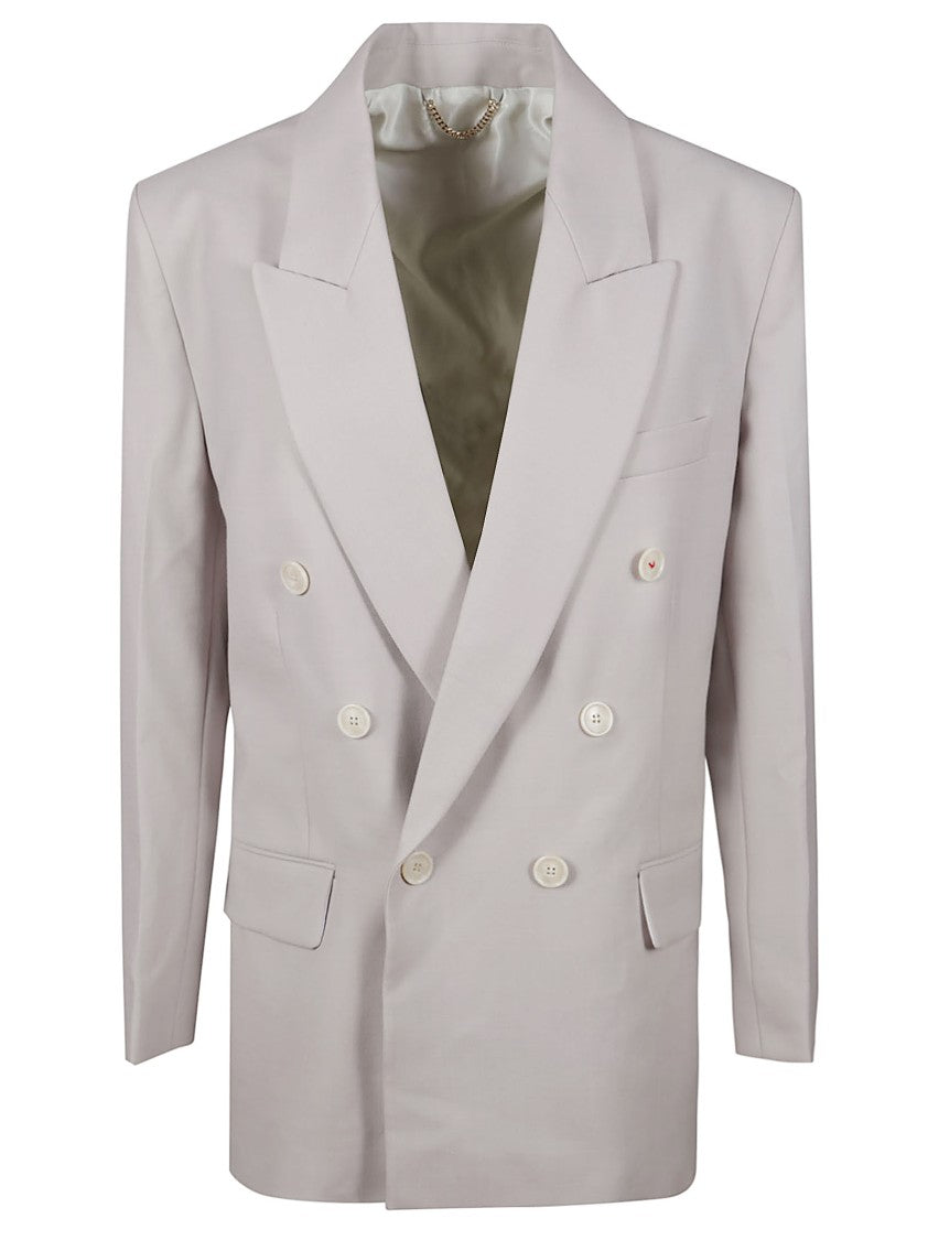 Victoria Beckham Relaxed Double Breasted Jacket