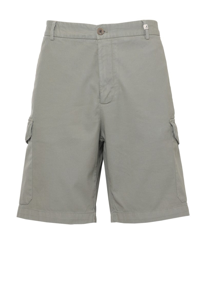 Myths Green Apollo Drawstring Cotton Shorts
