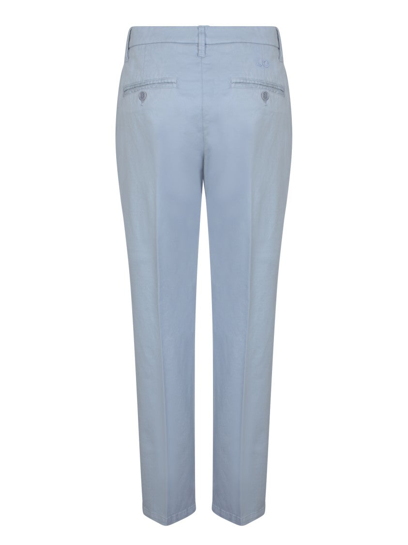 Jacob Cohen Blue Cropped Leg Trousers