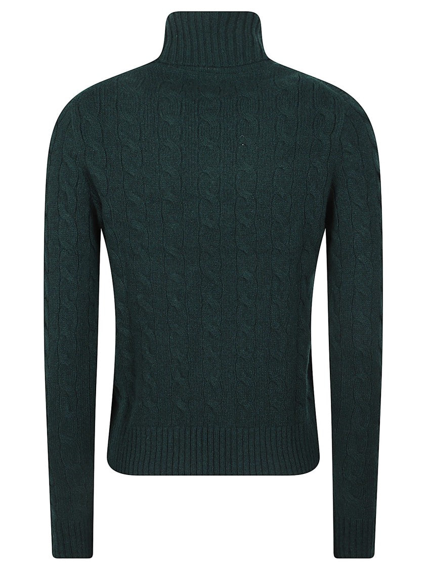 Polo Ralph Lauren Cable Knit Long-Sleeve Turtleneck Sweater
