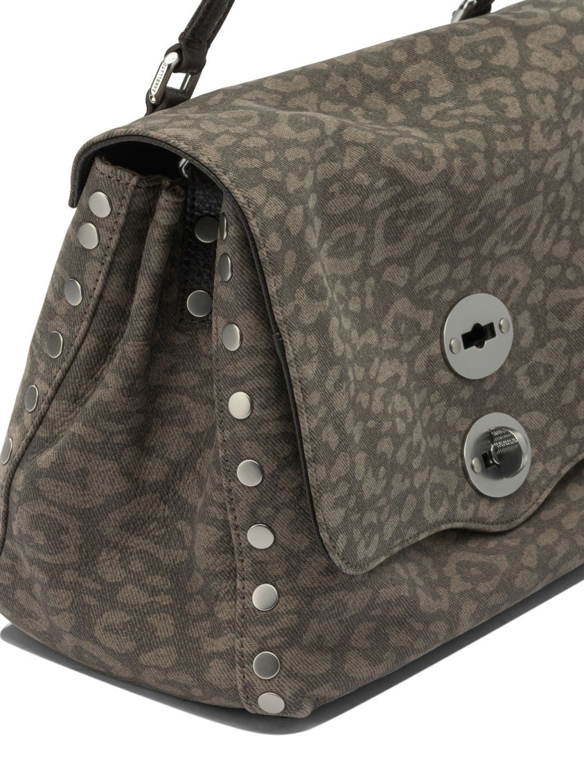 Zanellato Structured Shoulder Bag With Animal Print