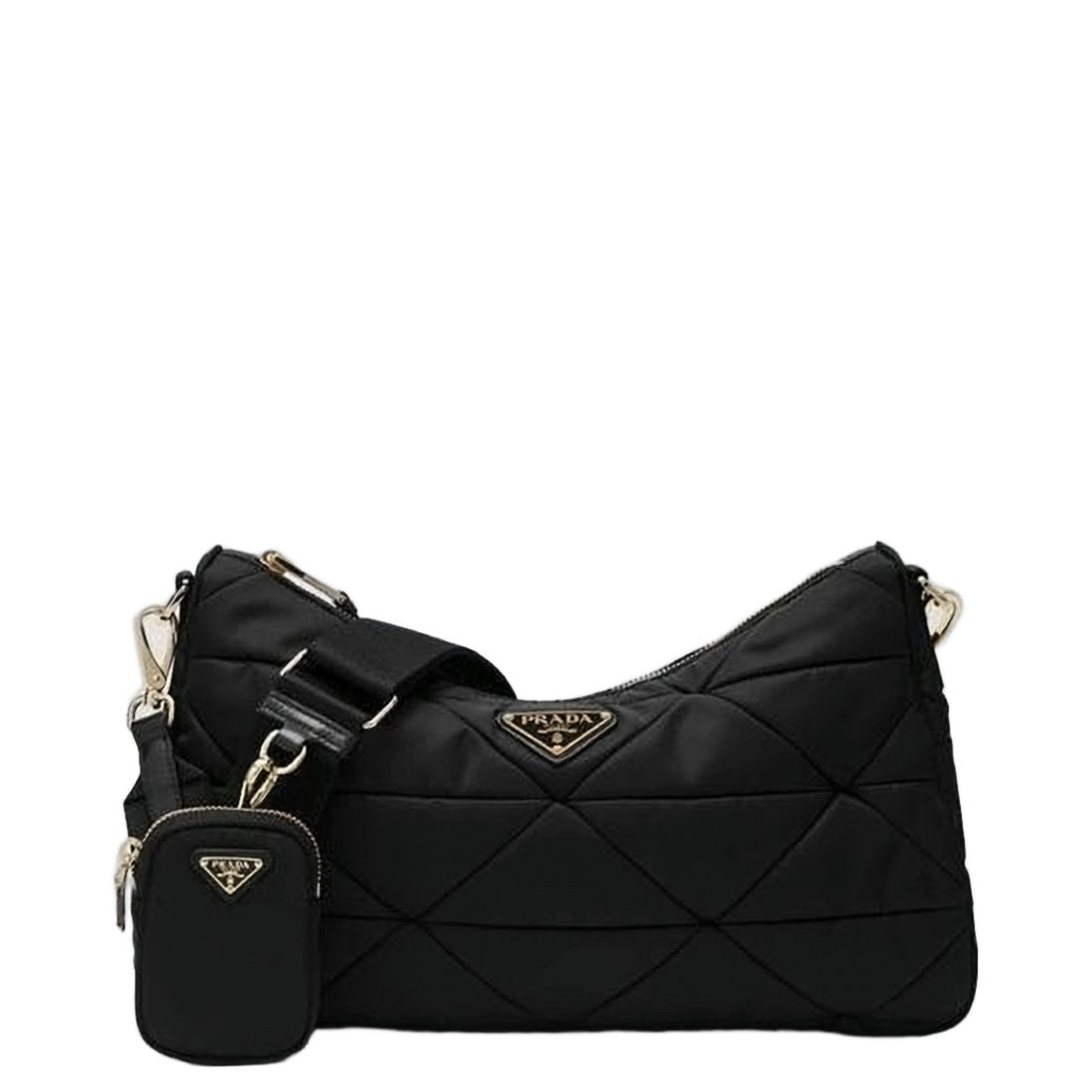 Prada Quilted Padded Shoulder Bag
