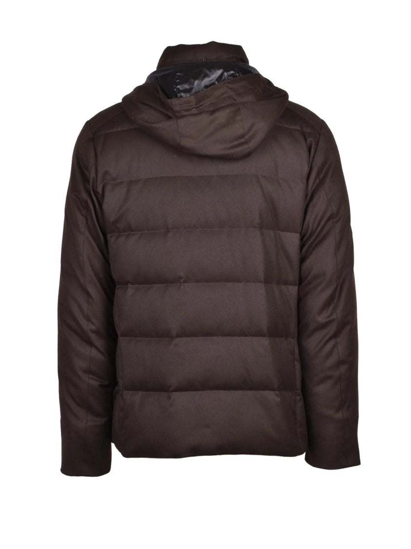 Montecore Brown Virgin Wool Down Parka