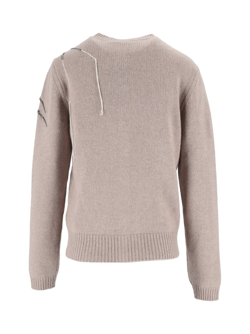Fabiana Filippi Mocha Strass Embroidered Cardigan