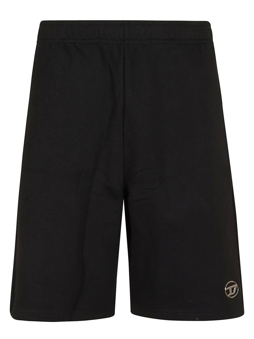 Diesel Knee-Length Black Shorts