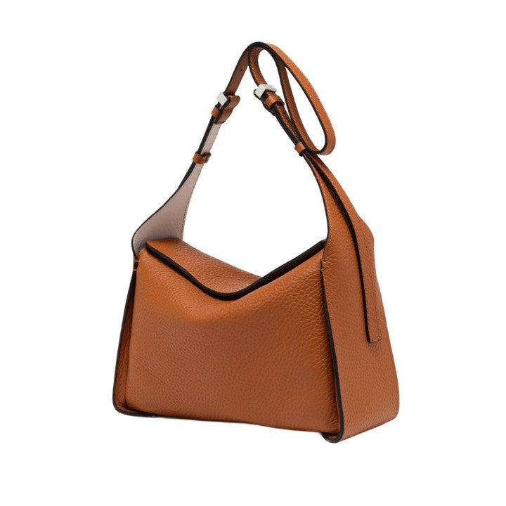 Gianni Chiarini Penelope Handbag In Double Grain Leather