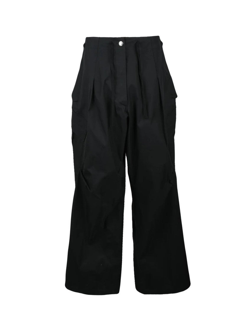 Alexander Mcqueen High-Waisted Cargo Pants - Black