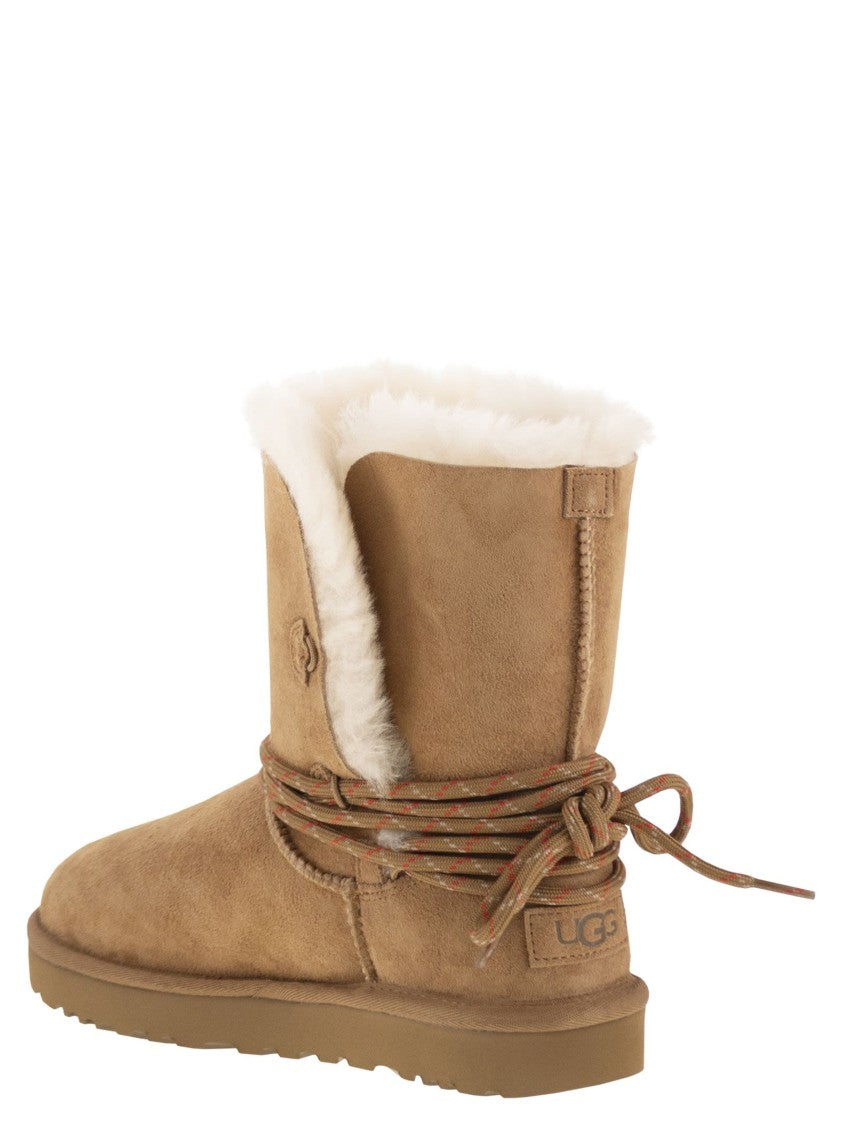 Ugg Bailey Tie - Suede Ankle Boots