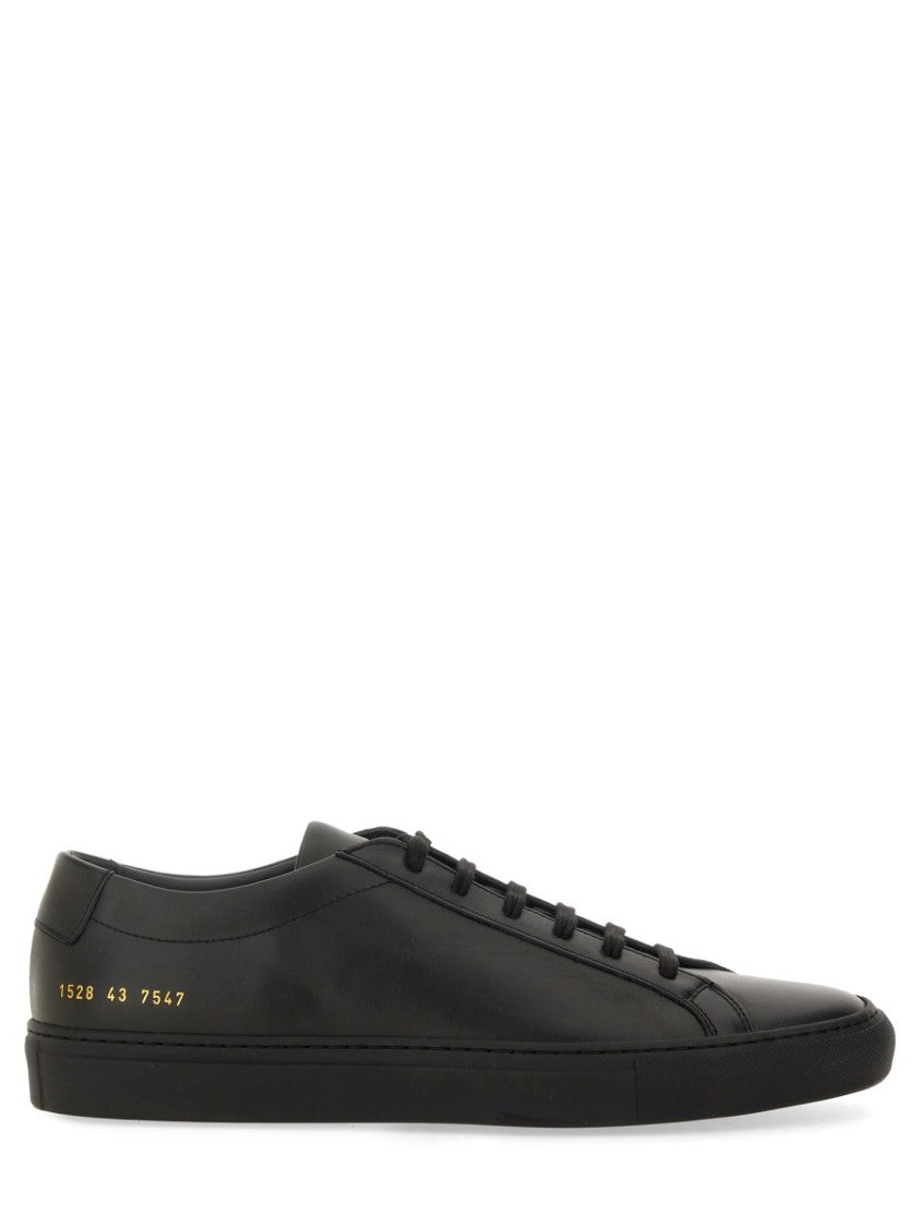 Common Projects White Low Achilles Original Leather Sneakers