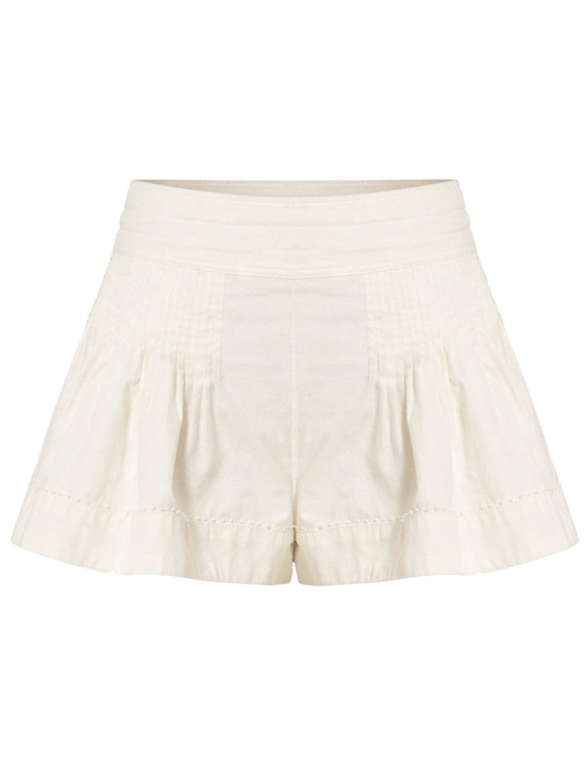 Isabel Marant Cybila Flared Flowing Hem Shorts