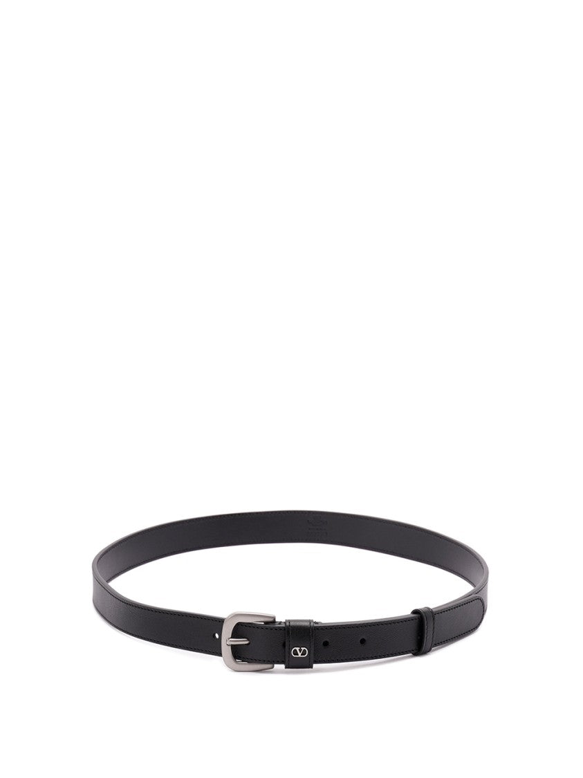 Valentino Garavani `Vlogo Signature` Leather Belt