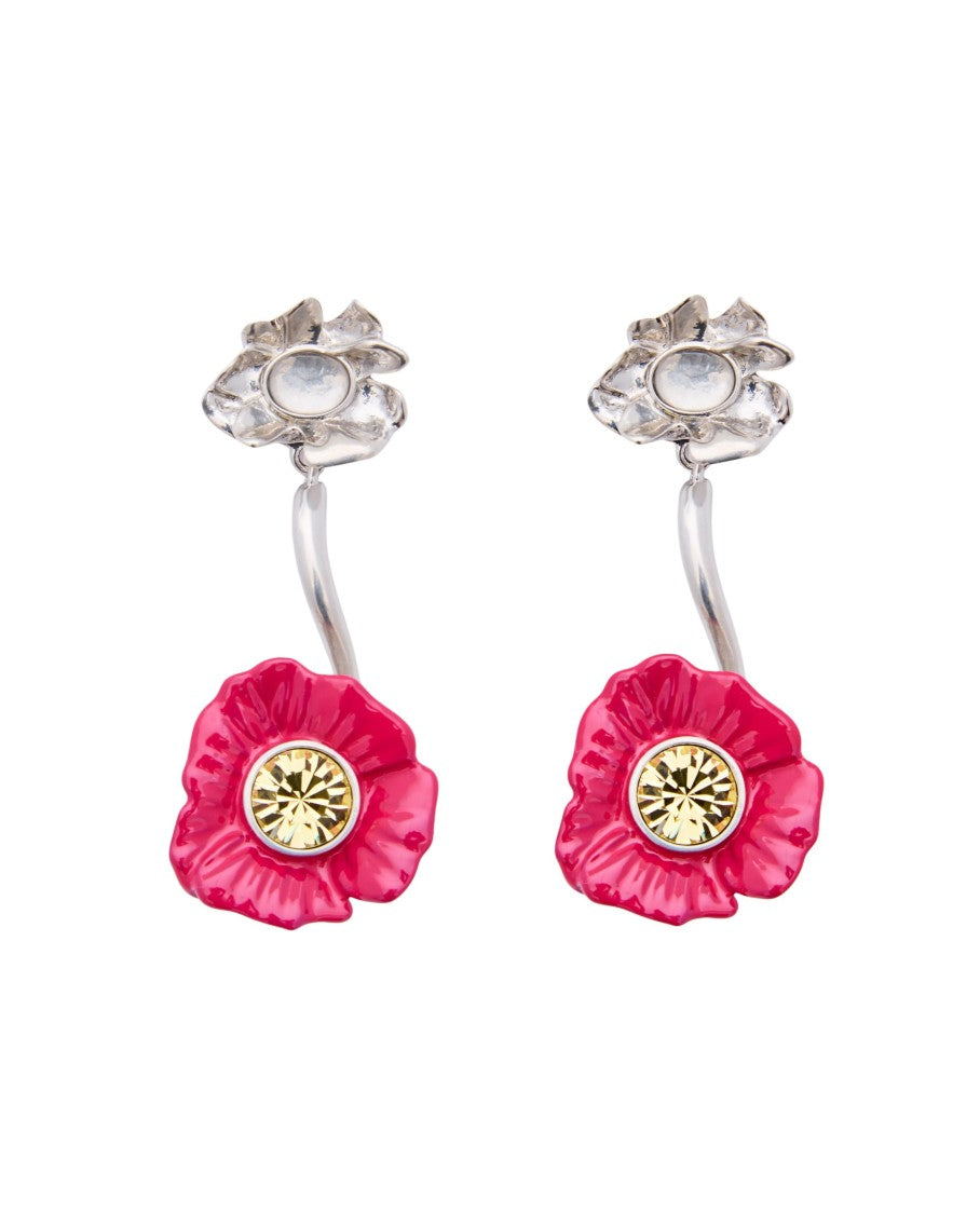 Marni Multicolor Flower Pop Dangle Earrings